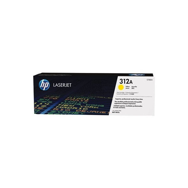 HP Tóner 312A Amarillo