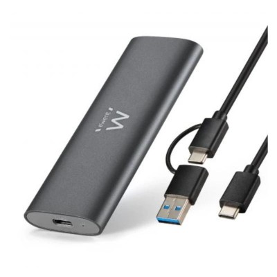 EWENT Carcasa USB 32 Gen 2 M2 NVMe SATA PCIe