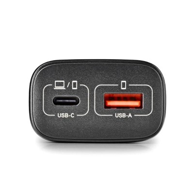 NGS CARGADOR GAN ULTRARAPIDO 45W USB C USB A