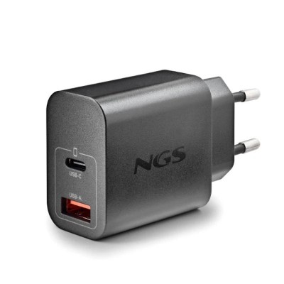 NGS CARGADOR GAN ULTRARAPIDO 30W USB C USB A