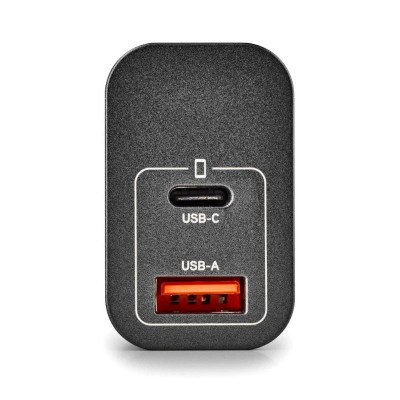 NGS CARGADOR GAN ULTRARAPIDO 30W USB C USB A