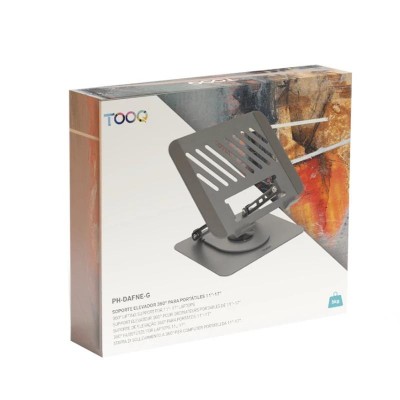 Tooq Soporte mesa 360º dispositivos 11 17 Plata