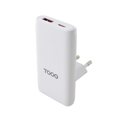 Tooq Cargador pared GAN USB C PD USB A QC 65W