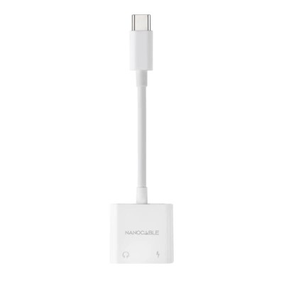 Nanocable Adaptador USB C a JackUSB C H PD 60W