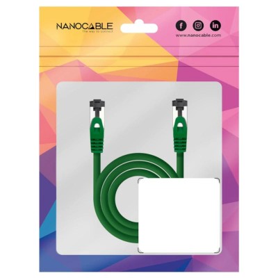 Nanocable Cable red Cat 81 2GHZ SSTP Verde 025m