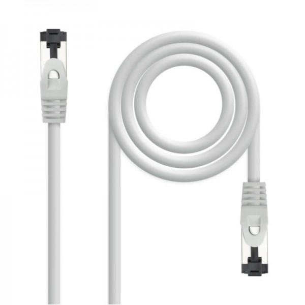 Nanocable Cable red Cat. 8.1 2GHZ SSTP Gris 5m