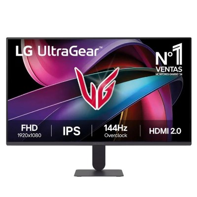 LG 27G411A B Monitor 27 FHD IPS 144Hz 1ms Slim