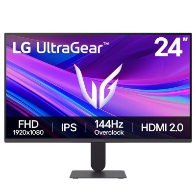 LG 24G411A B Monitor 24 FHD IPS 144Hz 1ms Slim