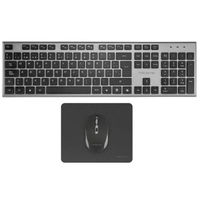 Tacens 3EN1 TecladoRatonAlfom Inalambrico Negro