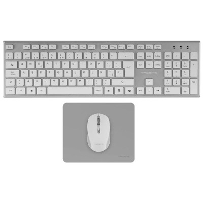 Tacens 3EN1 TecladoRatonAlfom Inalambrico Blanco