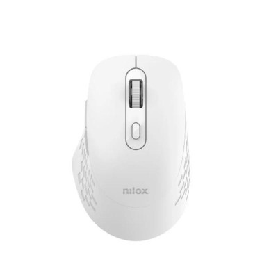 Nilox Raton Dual Wireless 1600dpi silen Blanco