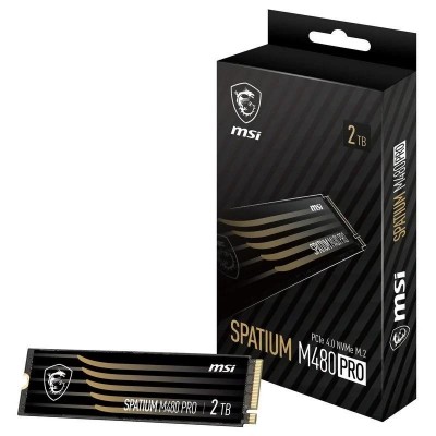 MSI SSD M480 PRO 2tb PCIe 40 NVMe 7400 Mb s