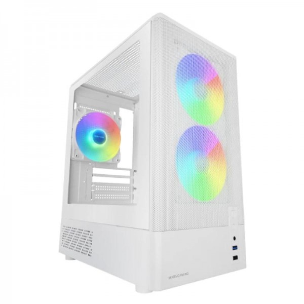 Mars Gaming Caja Micro-atx MC-ONYXW Blanca