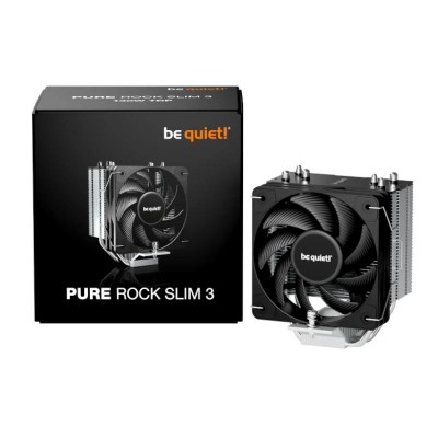 be quiet Ventilador Pure Rock Slim 3 10 cm Plata