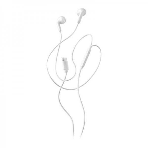 NGS Auricular Intraural Blanco Micro USB-C