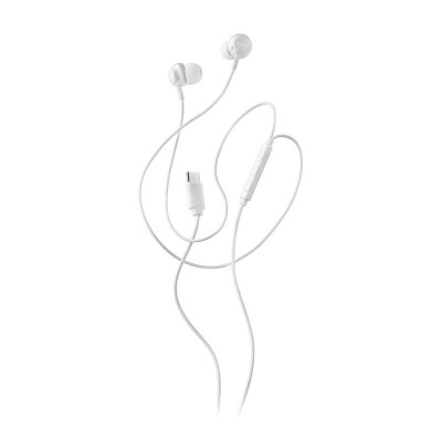 NGS Auricular Blanco Estereo USB C con cable