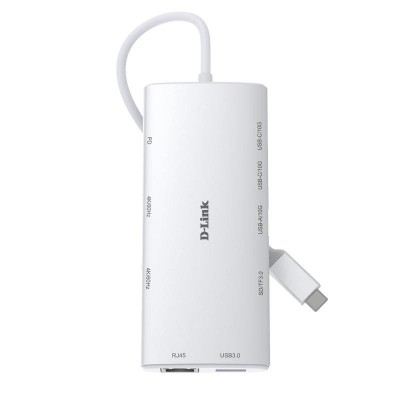 D Link DUP A01 Hub USB C 10 en 1 2xHDMI