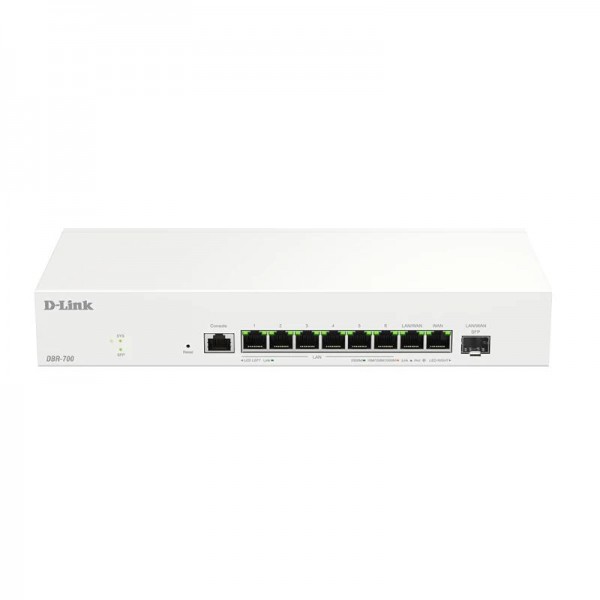 D-Link DBR-700 Router 7x2.5G 1X2.5 WAN 1x2.5 SFP