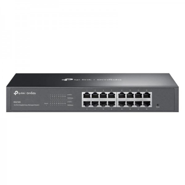 TP-Link ES216G Switch 16xGbE Metal 1U