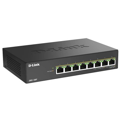 D Link DMS 108P E Switch 8x25mG PoE 230W