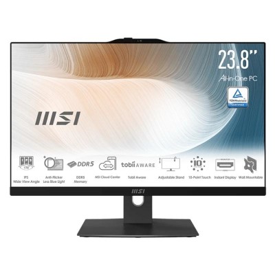 MSI AM242P 1499ES i5 120U 16GB 512 W11H 24 Negro