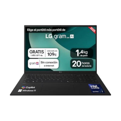 LG 17ZD90T GAX88B Ultra7 255H 32GB 1TB DOS 17