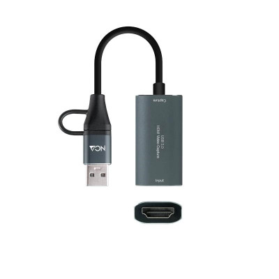 Nanocable Capturadora de video audio 4K 30HZ