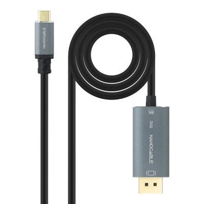 Nanocable Cable USB C M DP M Bidireccional 2 M