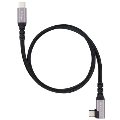 Nanocable Cable USB C 32 GEN2 Acodado 100W 2 M
