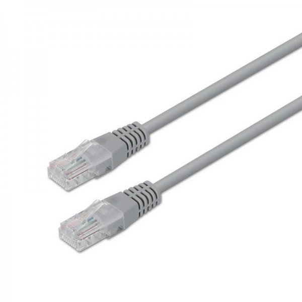 Aisens Latiguillo RJ45 CAT.6 UTP AWG24 gris 15m