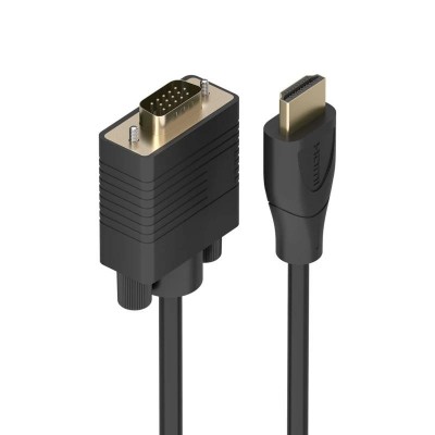 Aisens Cable Conversor HDMI M a SVGA M Negro 1m