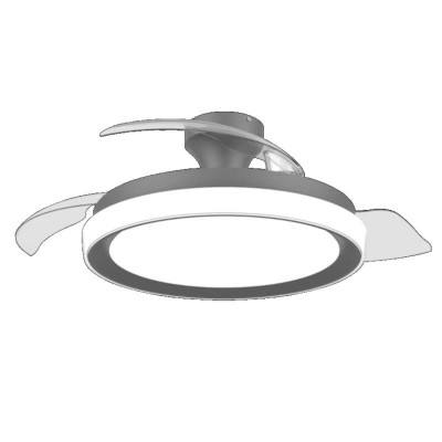 PHILIPS Ventilador techo Luz Bilss 106cm 2835W Ne