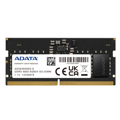 ADATA RAM AD5S48008G S SO DIMM 8GB 4800Mhz DDR5