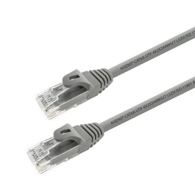 Aisens Latiguillo Rj45 Cat6A Utp Gris 05M