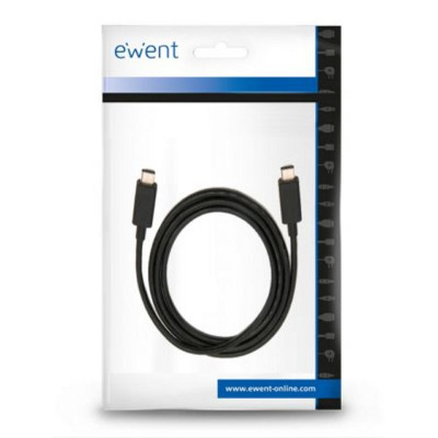 Ewent Cable USB C Carga Rapida 60W 10Gbps4K 1m
