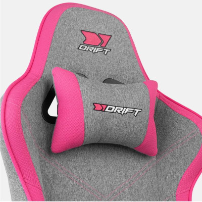 DRIFT Silla Gaming DR90 PRO Gris Rosa DRIFT Silla Gaming DR90 PRO Gris Rosa
