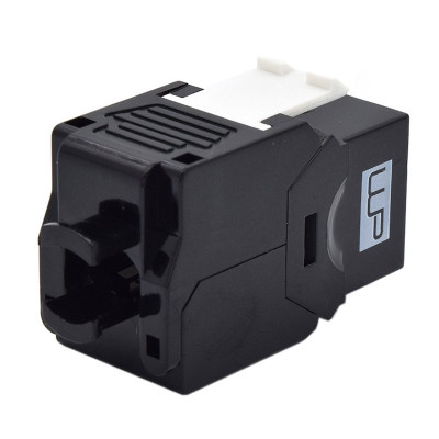 WP Keystone Cat 6a UTP RJ45 Hembra Negro