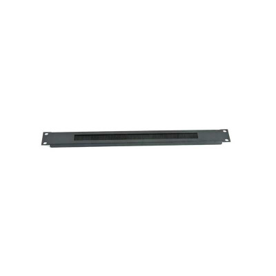 2LAN Panel Pasacables de Cepillo 19 1U Metal