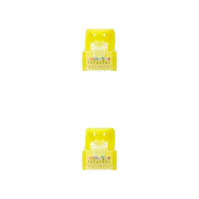 Nanocable Latiguillo LSZH Cat6A SFTP 25cm Amarill