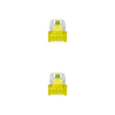 Nanocable Latiguillo LSZH Cat6A SFTP 25cm Blanco
