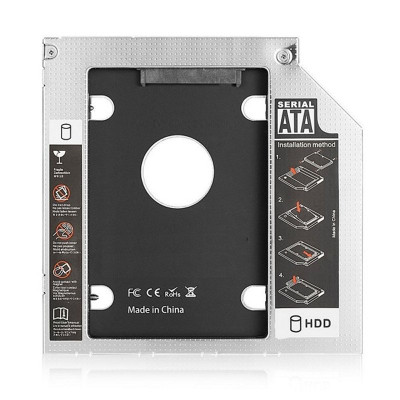 EWENT ADAPHDD SSD SATA PARA UNIDAD oPTICA 95mm