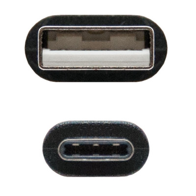 Nanocable Cable USB 20 3A Tipo USB C M A M 2 M Nanocable Cable USB 20 3A Tipo USB C M A M 2 M