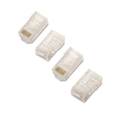 Aisens Conector RJ45 8 hilos CAT6 AWG24 10 uds Aisens Conector RJ45 8 hilos CAT6 AWG24 10 uds