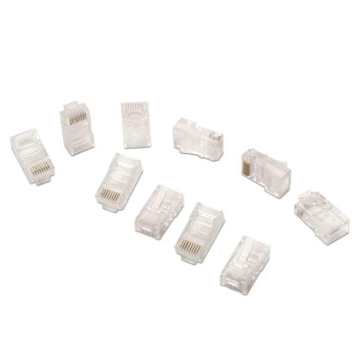 Aisens Conector RJ45 8 hilos CAT6 AWG24 10 uds Aisens Conector RJ45 8 hilos CAT6 AWG24 10 uds