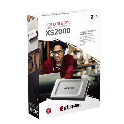 Kingston XS2000 Portable SSD 2Tb USB 32 tipo C