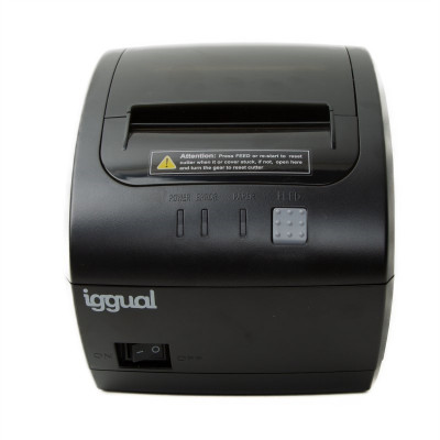 iggual Impresora termica TP7001 USBRJ45 negro iggual Impresora termica TP7001 USBRJ45 negro