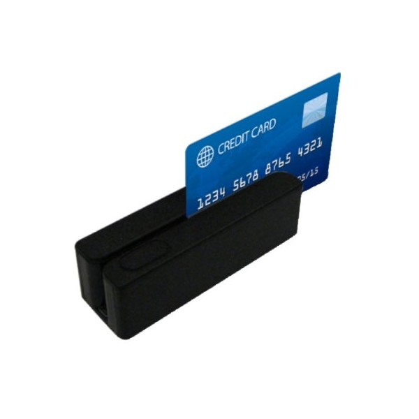 Posiberica Lector Banda Magnética 3 Pistas Usb