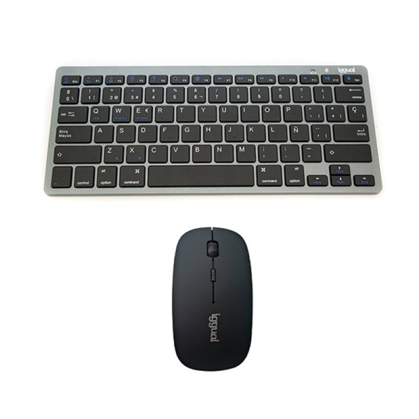 iggual Kit teclado + ratón Bluetooth