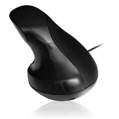 EWENT EW3156 Raton Ergonomico USB Negro