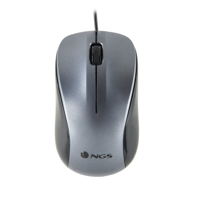 NGS Raton optico WIRED GRAY